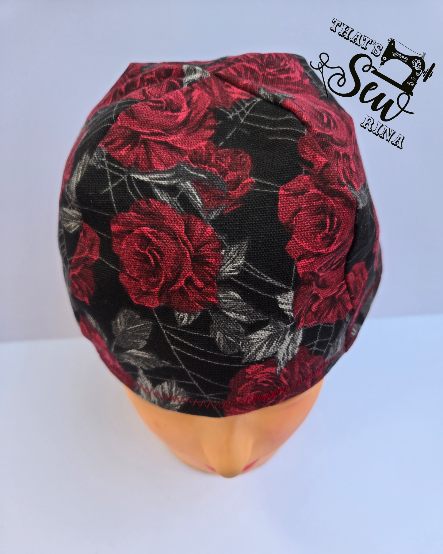 Welding Cap Dark Roses