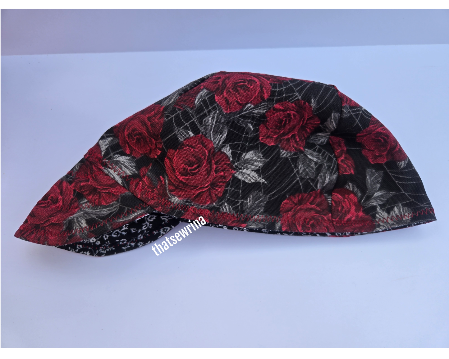 Welding Cap Dark Roses